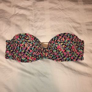 Bandeau push-up bikini